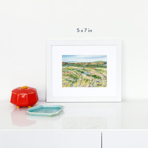 Grass Sway No. 2 Art Print