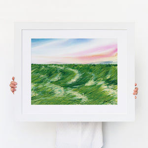 Grass Sway No. 1 Art Print