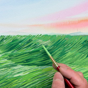 Grass Sway No. 1 Art Print