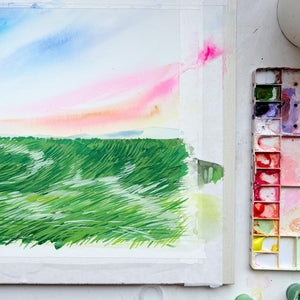 Grass Sway No. 1 Art Print