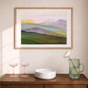 Tuscan Sunset Art Print