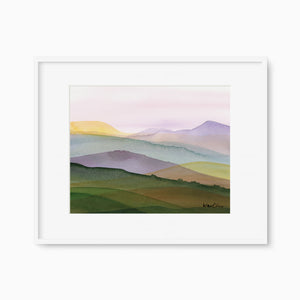 Tuscan Sunset Art Print